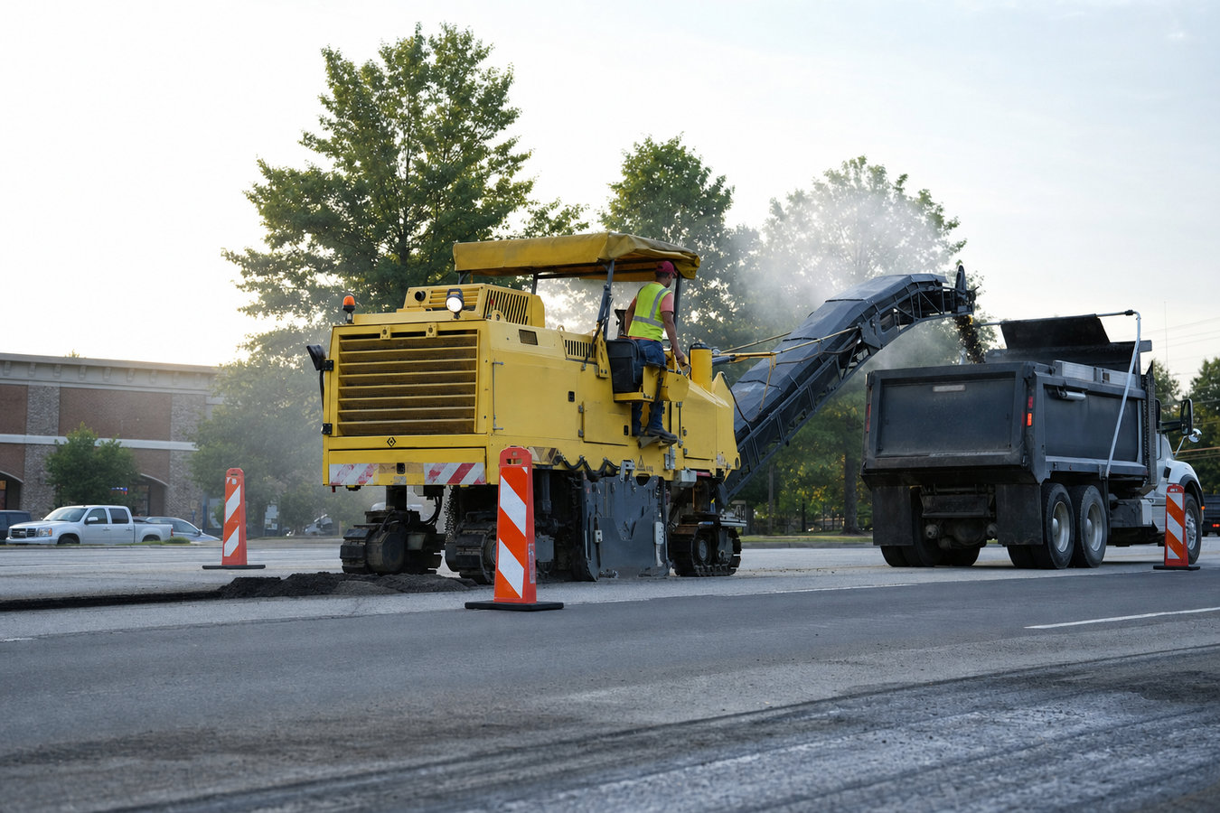 Asphalt milling